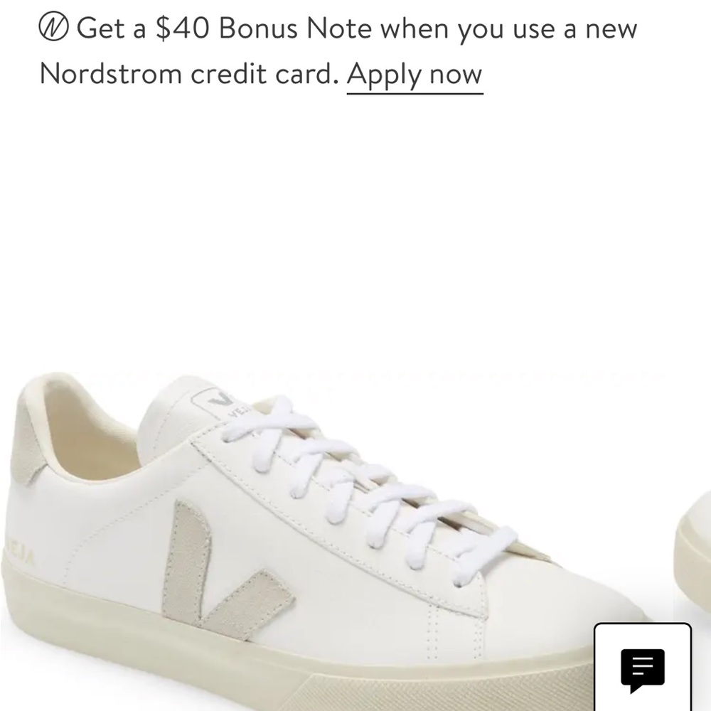 Veja campo chrome free sneakers
